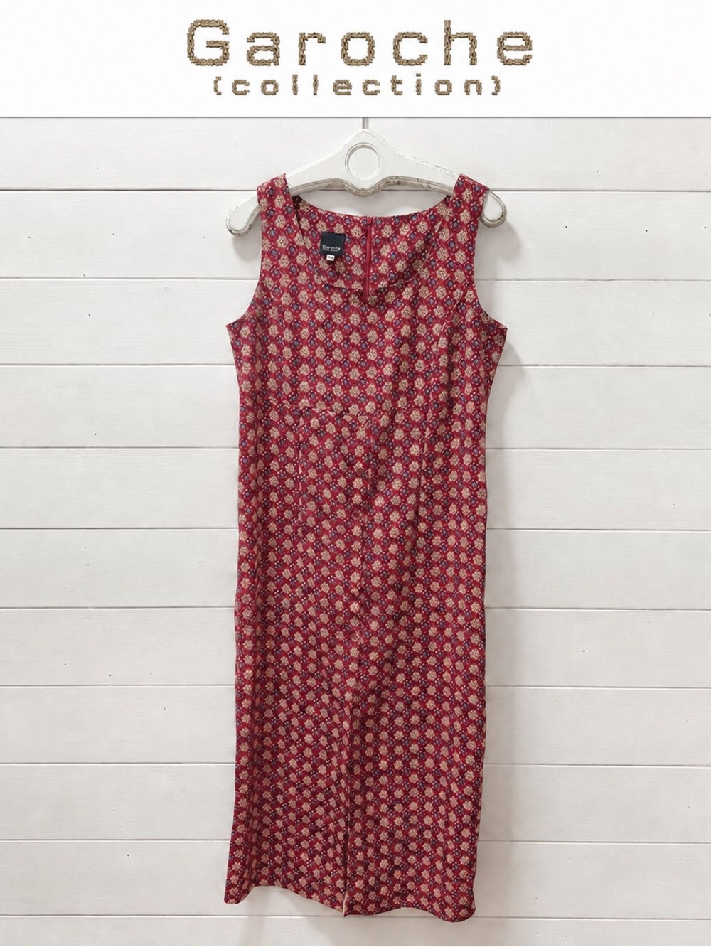 Vintage Garoche Collection Raspberry Red Dress – Size 15/16